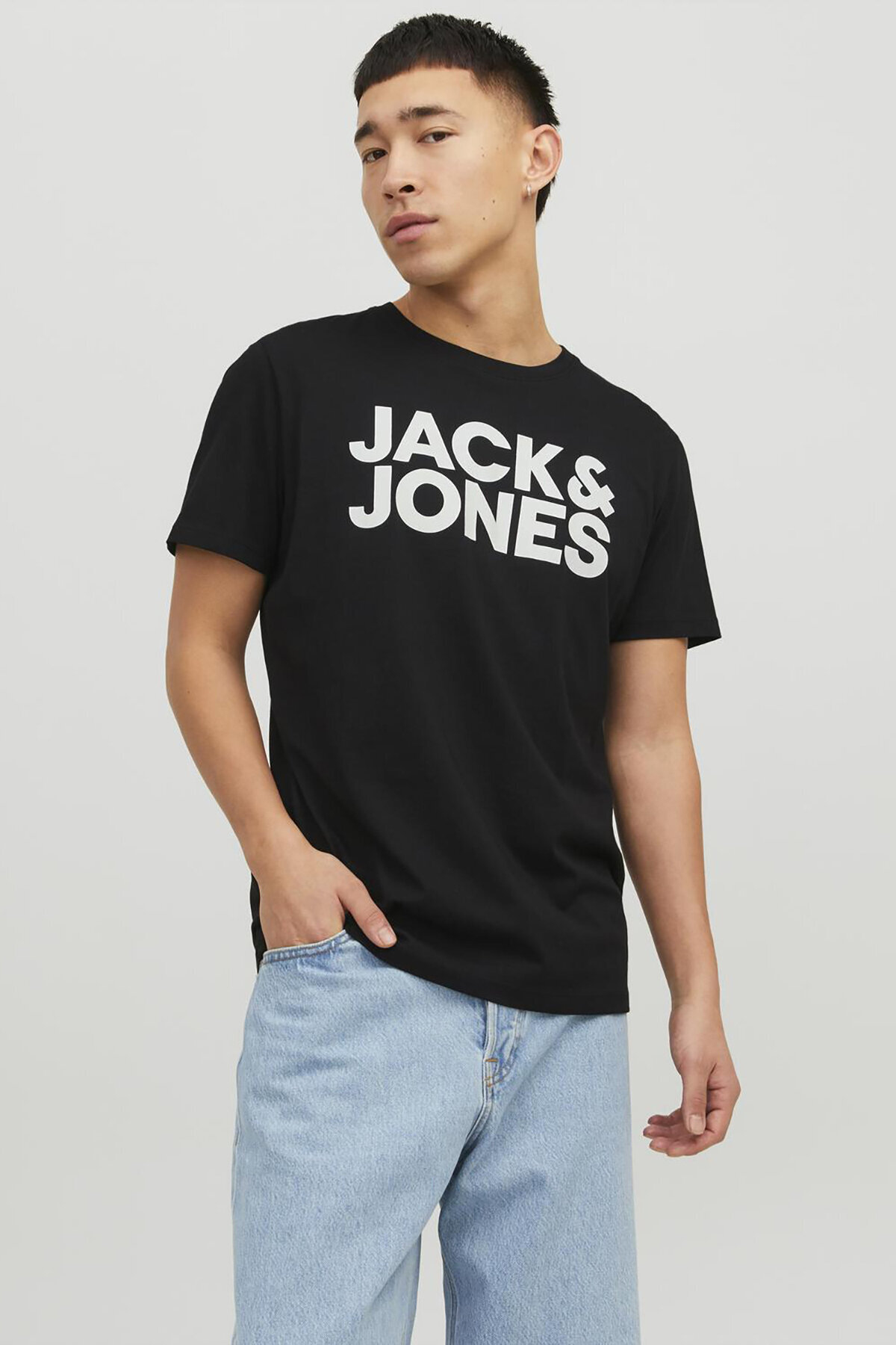Jack&Jones Erkek Tişört 12151955 BLACK6