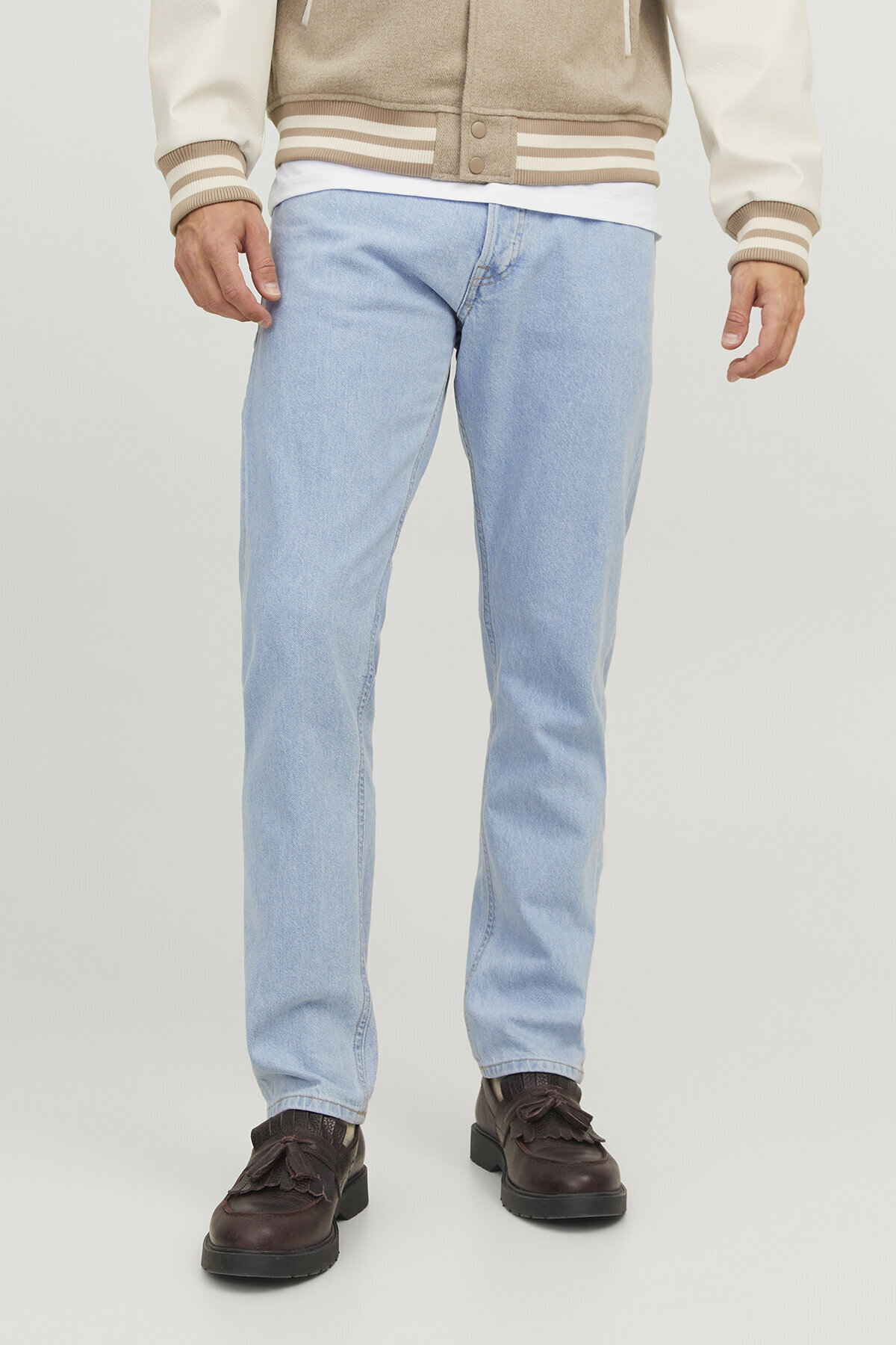 Jack&Jones Chris Erkek Kot Pantolon 12250231 BLUE DENIM
