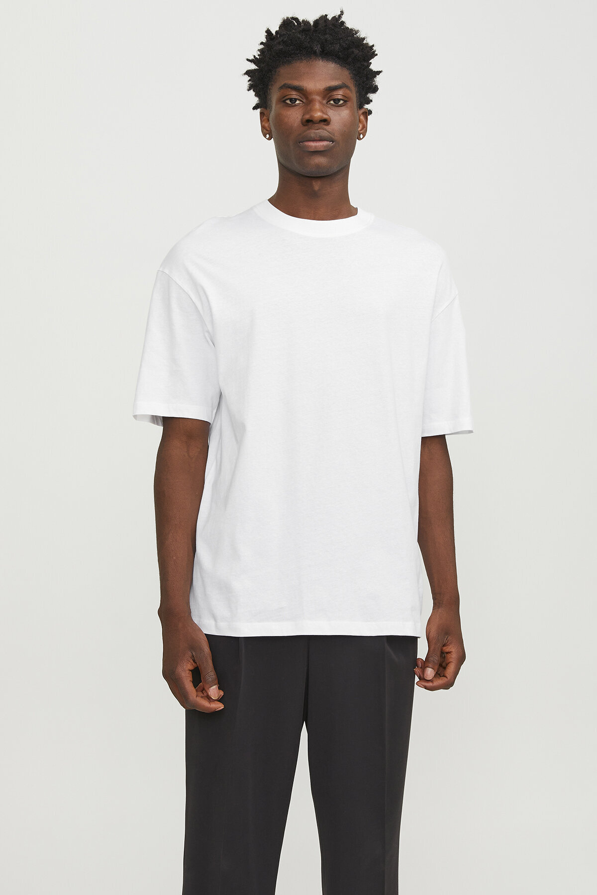 Jack&Jones Erkek Tişört 12249319 WHITE