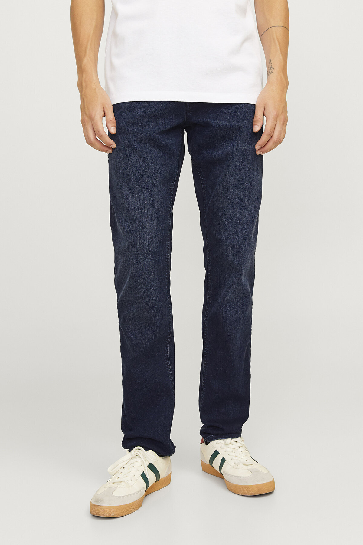 Jack&Jones Glenn Erkek Kot Pantolon 12259055 BLUE DENIM