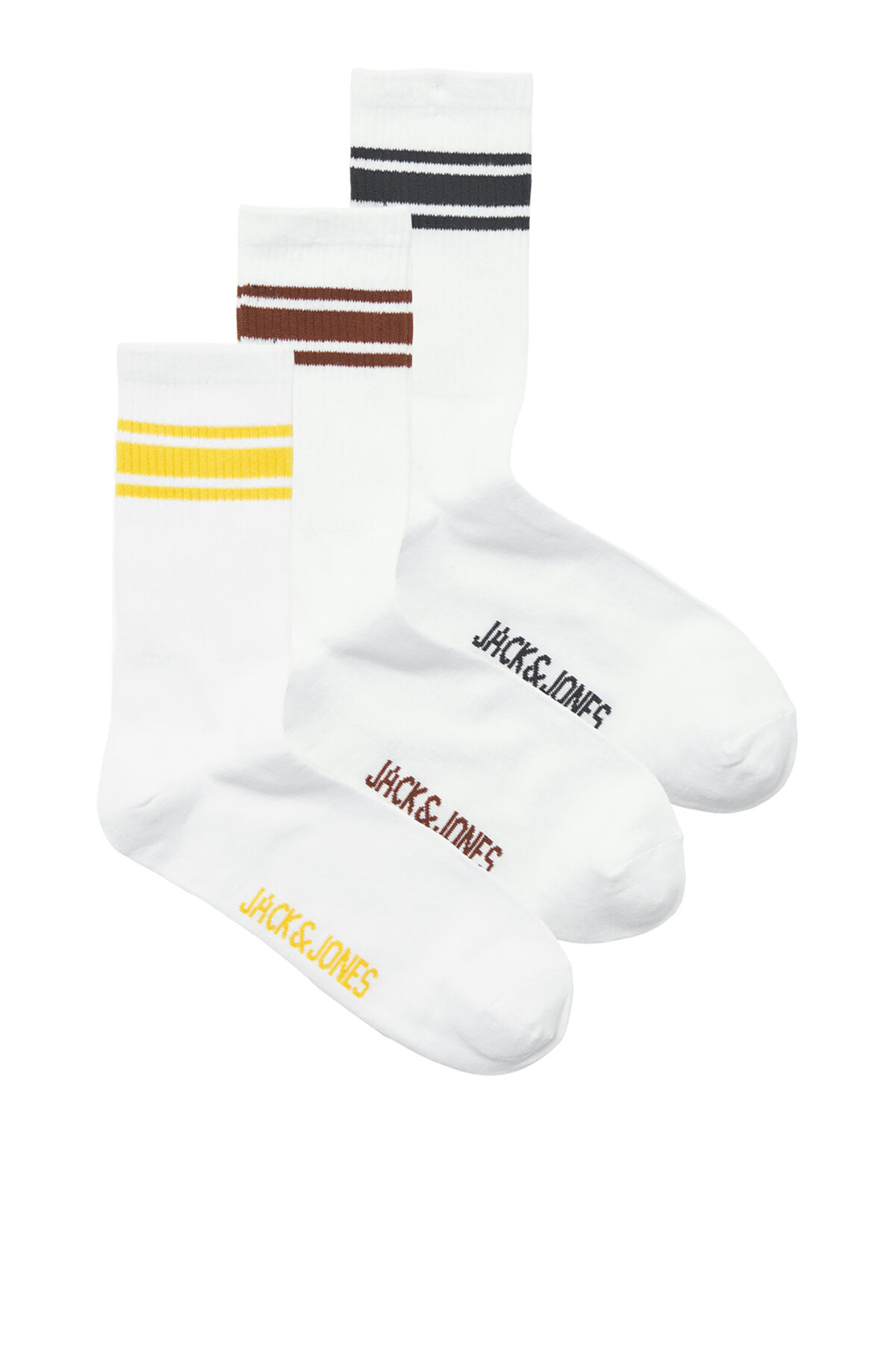 Jack Jones Erkek CORAP 12263417 BRIGHT WHITE