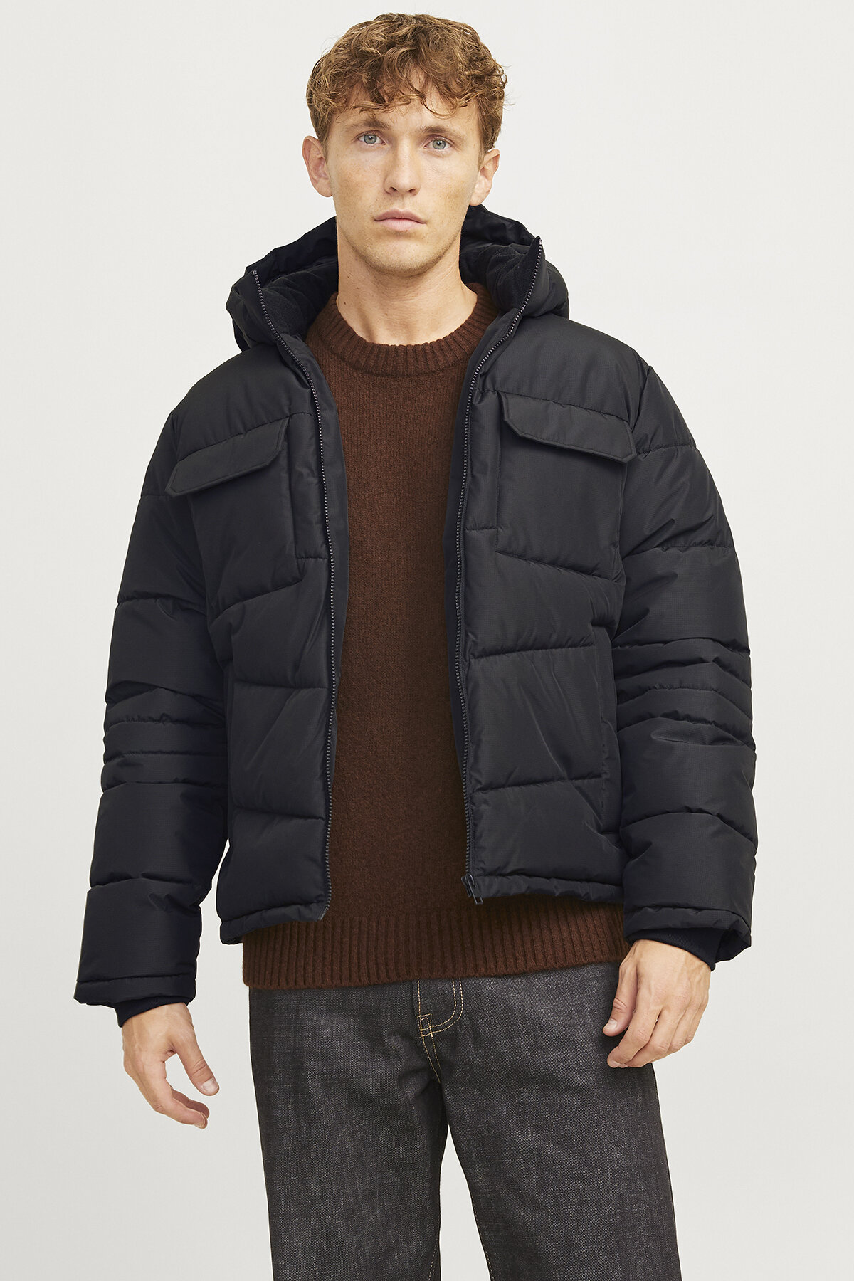 Jack&Jones Build Erkek Mont 12256858 BLACK