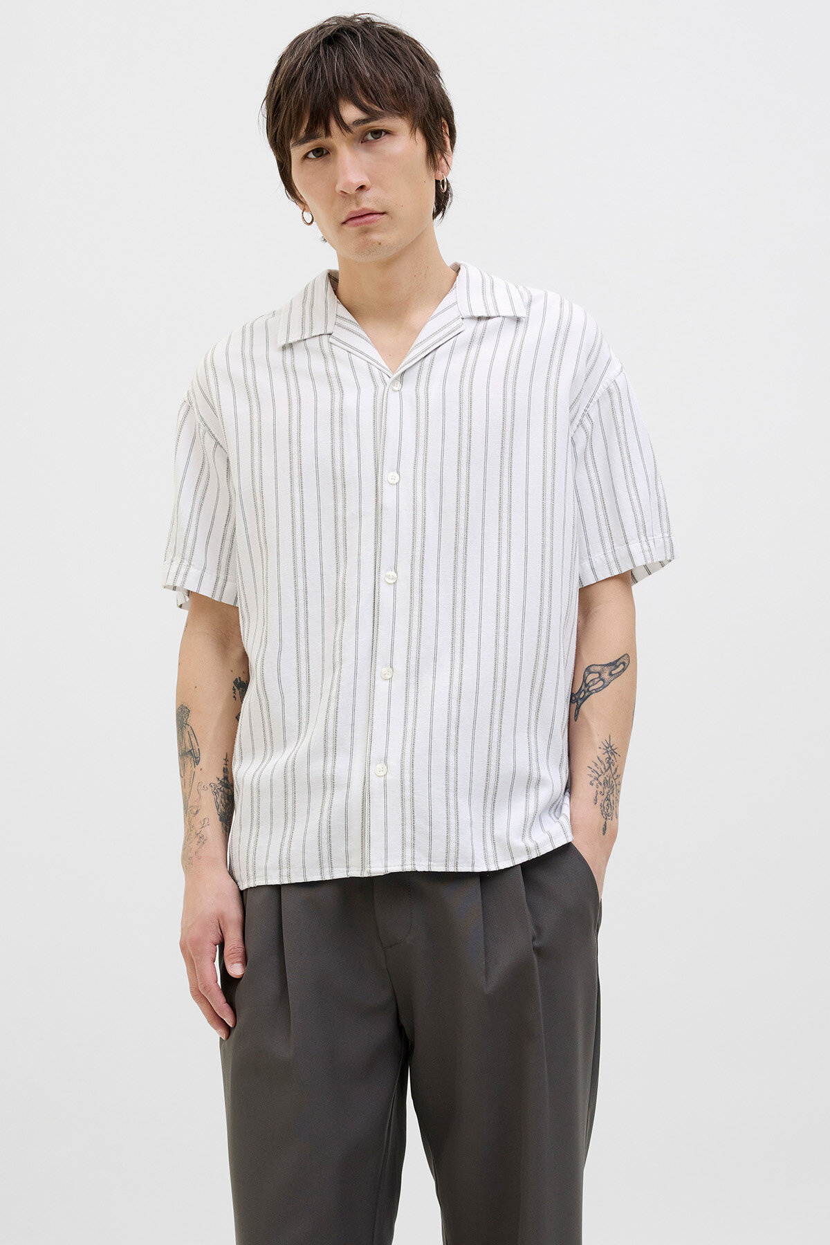 Jack&Jones Erkek Gömlek 12276818 FOUR LEAF CLOVER