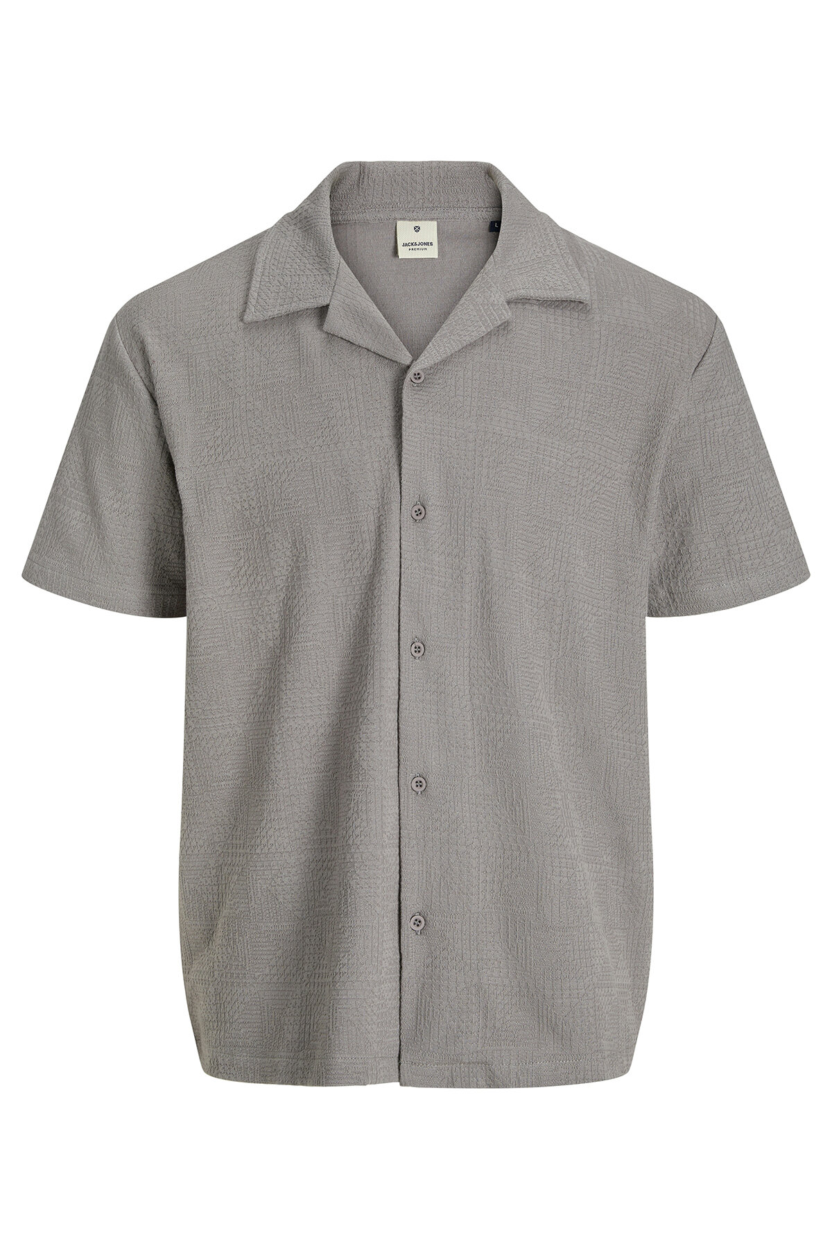Jack&Jones Erkek Gömlek 12276320 STEEPLE GRAY