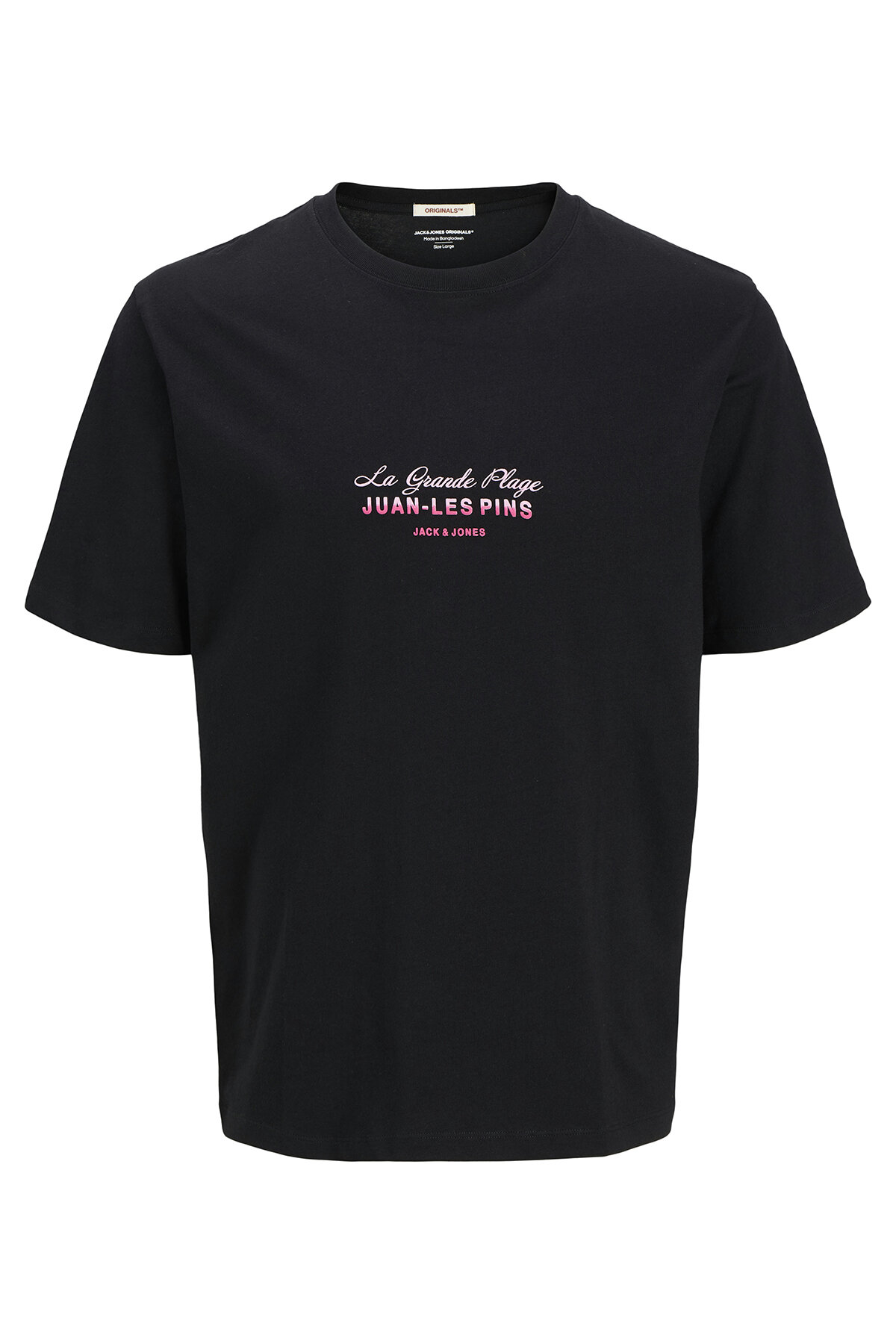 Jack&Jones Erkek Tişört 12277227 BLACK