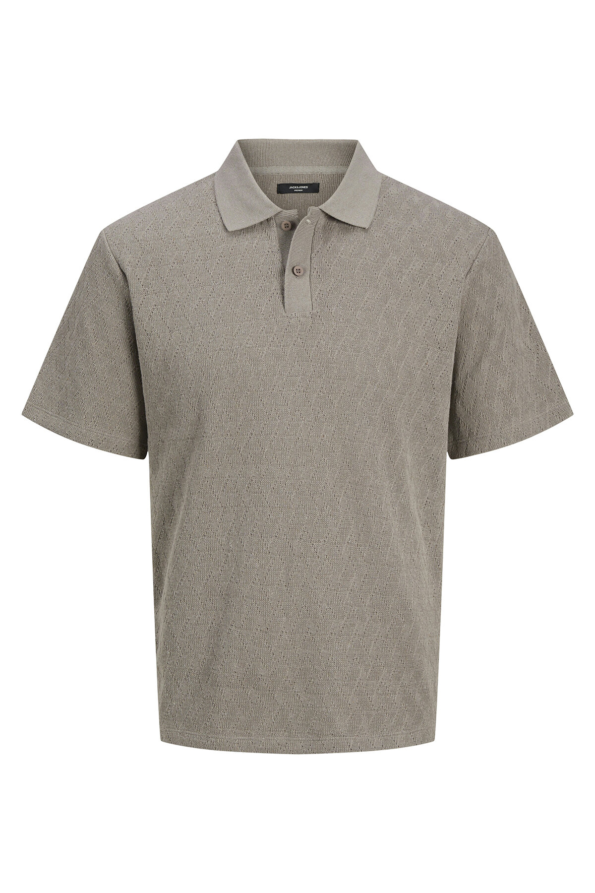 Jack&Jones Erkek Polo Yaka Tişört 12275090 GREIGE