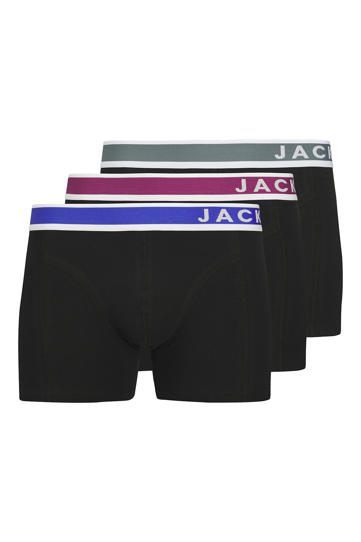 Jack&Jones Erkek 3'lü Boxer 12281991.SYH