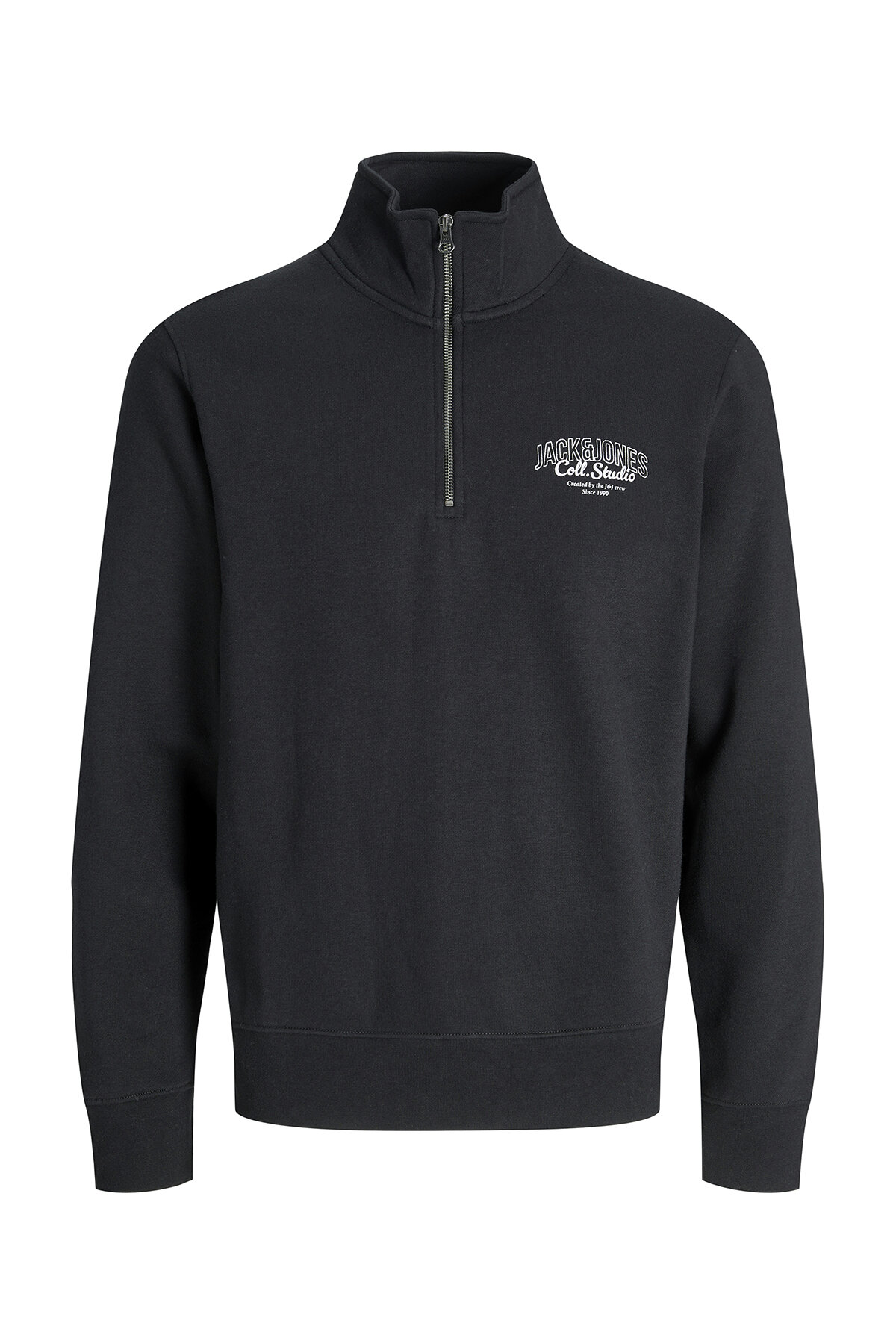 Jack&Jones Erkek Sweatshirt 12278608 BLACK