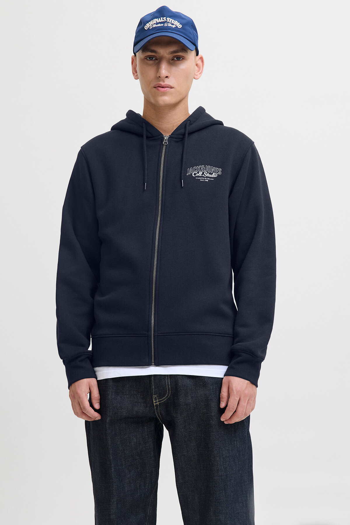 Jack&Jones Erkek Sweatshirt 12278607 SKY CAPTAIN