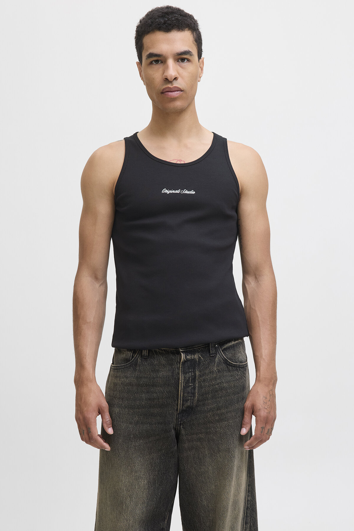 Jack&Jones Erkek Atlet 12284156 BLACK