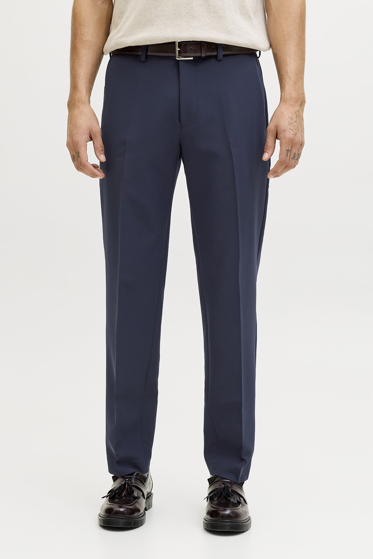 Jack&Jones Erkek Pantolon 12291873 DARK NAVY