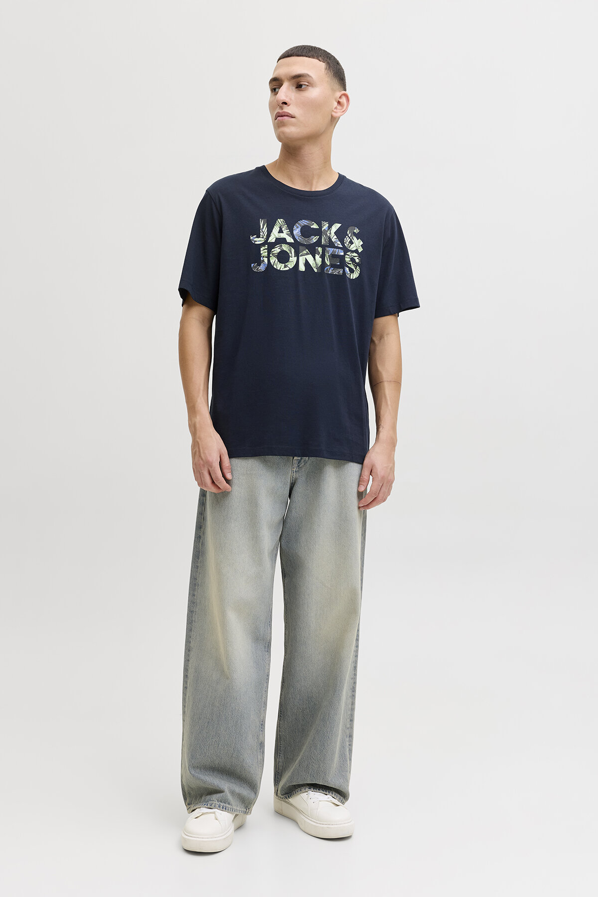 Jack&Jones Erkek Tişört 12288536 SKY CAPTAIN