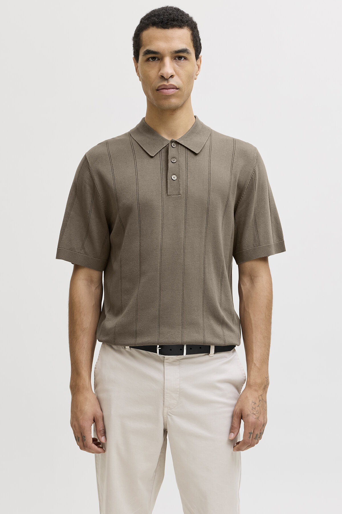 Jack&Jones Erkek Polo Yaka Tişört 12291042 MOREL