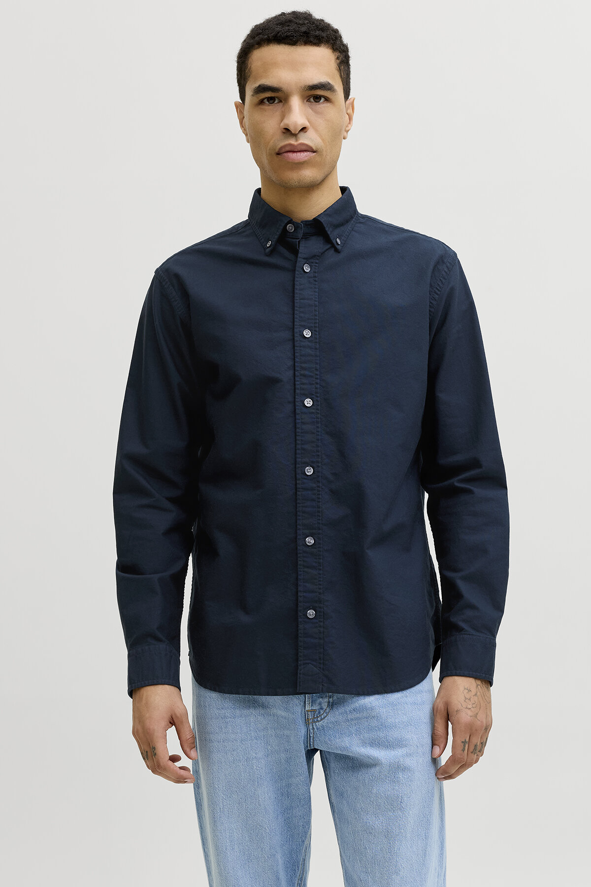 Jack&Jones Erkek Gömlek 12293325 SKY CAPTAIN
