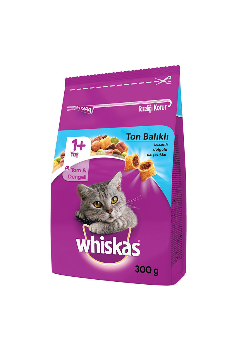 Whiskas Ton Ve Sebzeli Kuru Kedi Maması 300 G