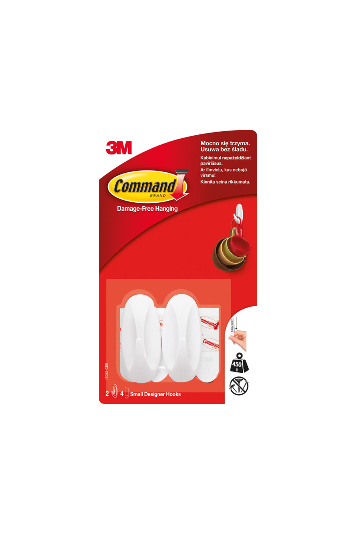 Command™ 17082-CEE Küçük Boy Askı