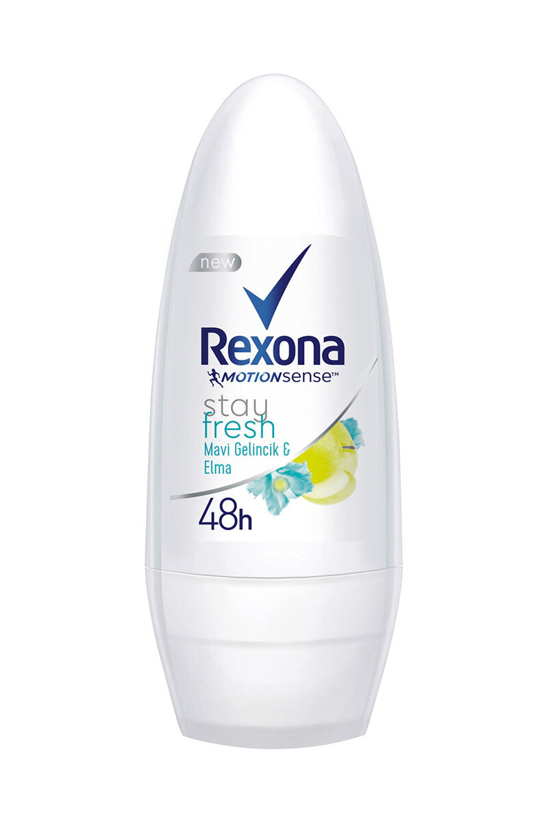 Rexona Roll-On Stay Fresh Mavi Gelincik & Elma Kadın 50 ml