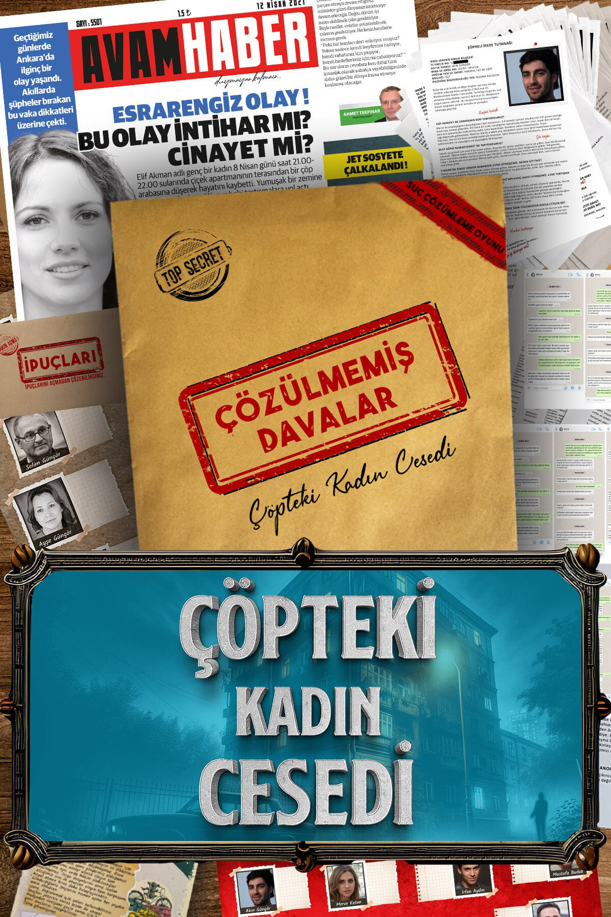 Çözülmemiş Davalar Çöpteki Kadın Cesedi CDL01