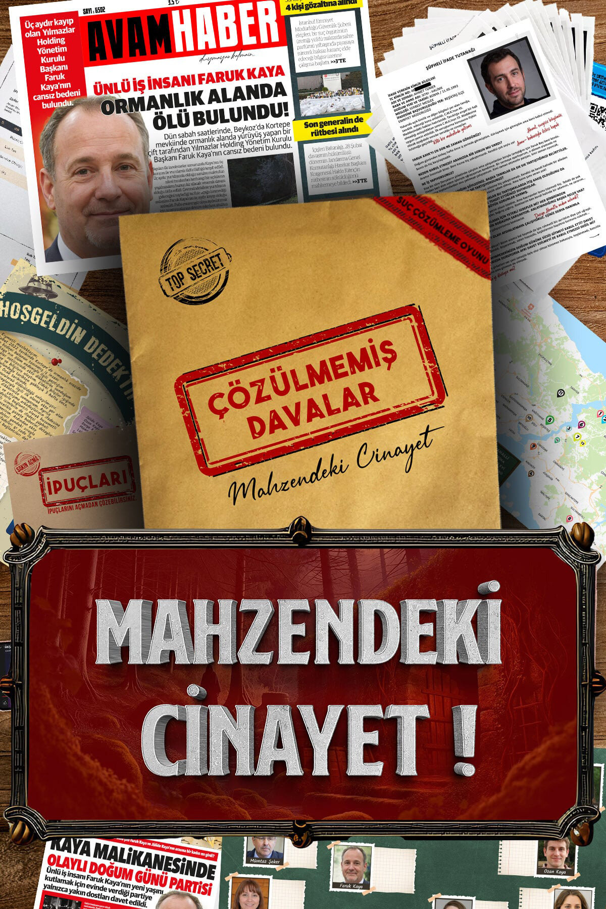 Çözülmemiş Davalar Mahzendeki Cinayet CDL02