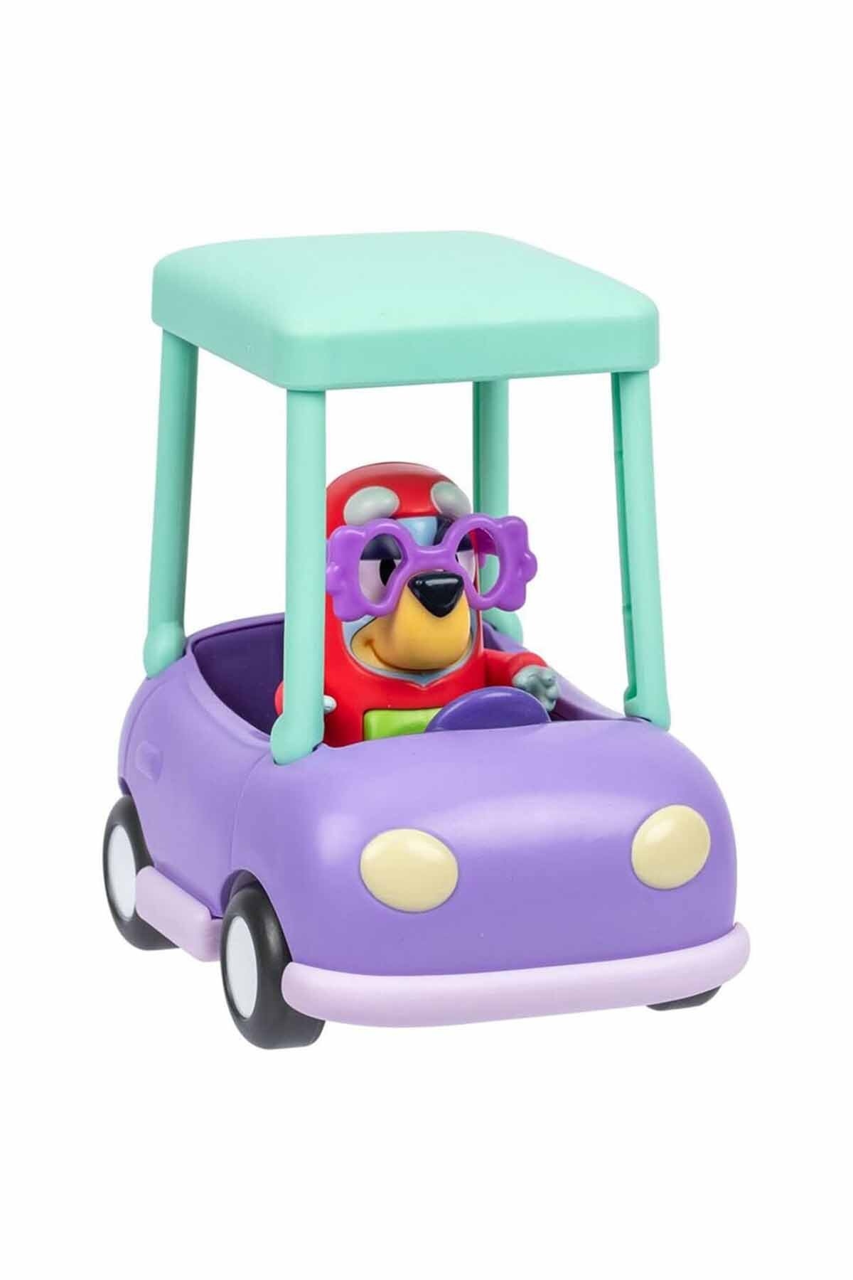 Bluey Büyükannenin Arabası ve Janet Figürü