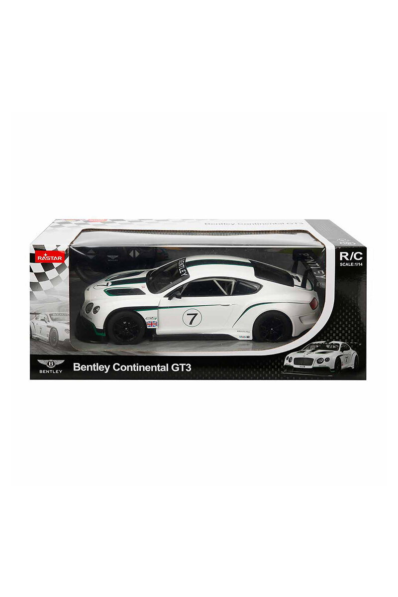 1:14 Uzaktan Kumandalı Bentley Continental GT3 Araba 34 cm