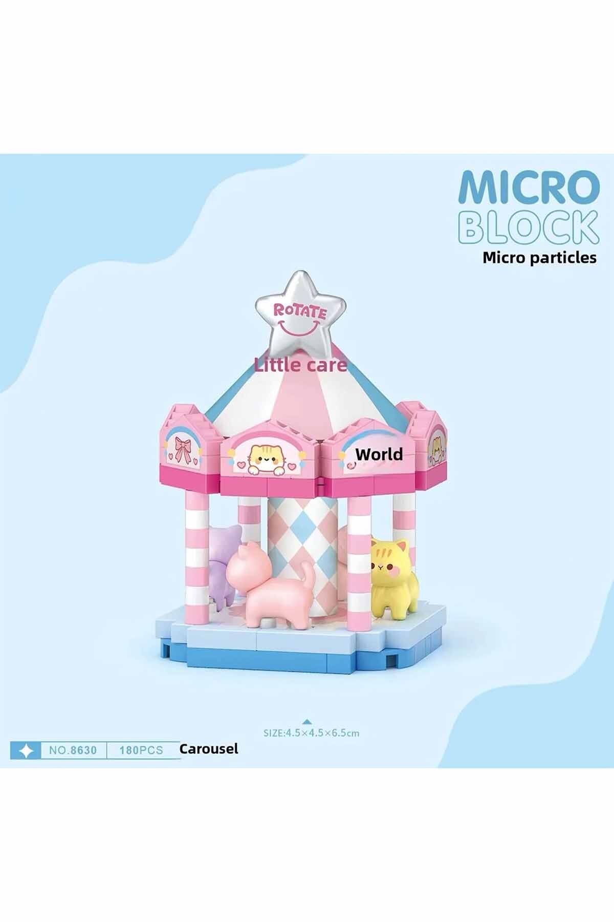 Loz Atlıkarınca Block Oyuncak 180 Parça-Mini Poşet 8630