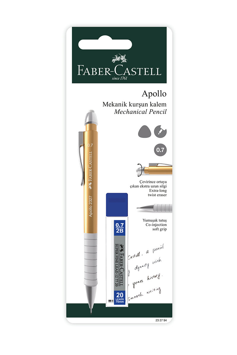 Faber-Castell Versatil Kalem Apollo Metalik 0.7 Min Hediyeli