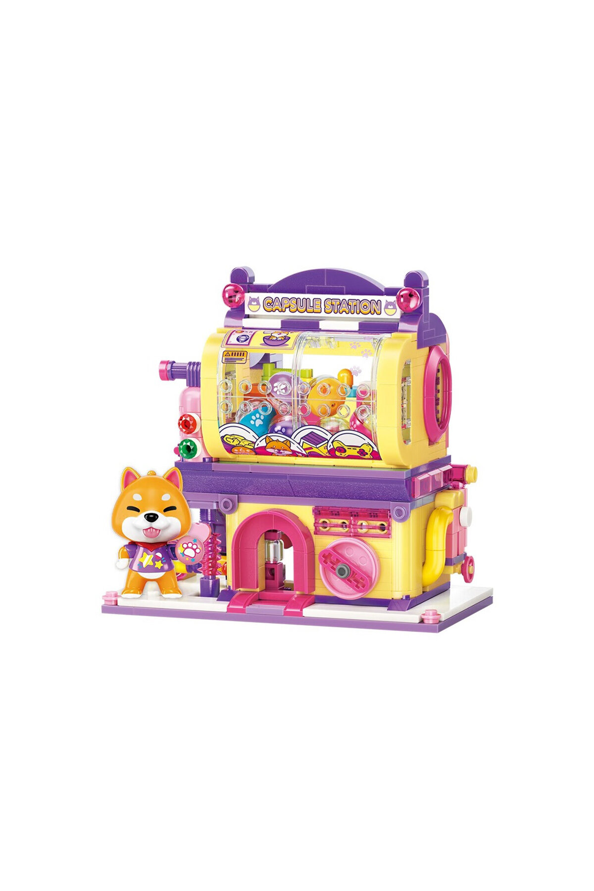 Keeppley Kapsül İstasyonu 435 Parça Block Oyuncak KP-28010