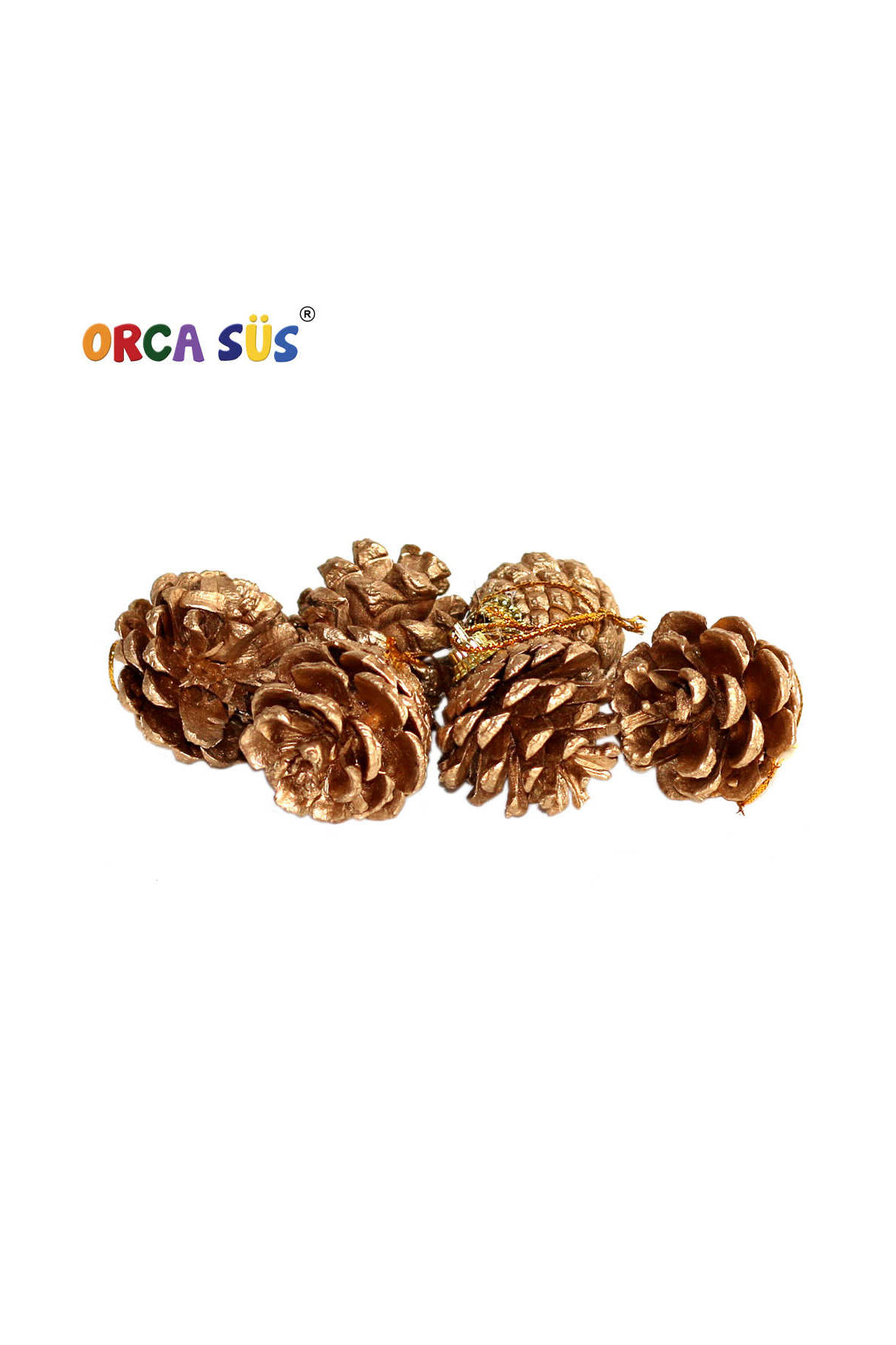 Orca Kozalak 4 Cm 6 Li/ Altin