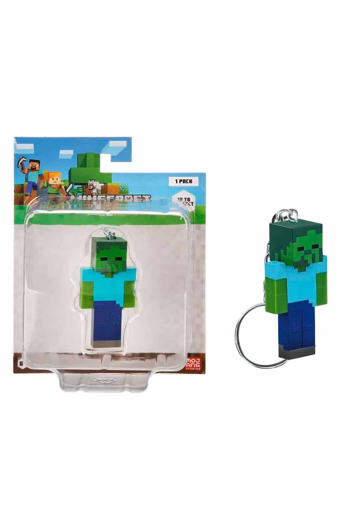 Minecraft 3D Figür Anahtarlıklı