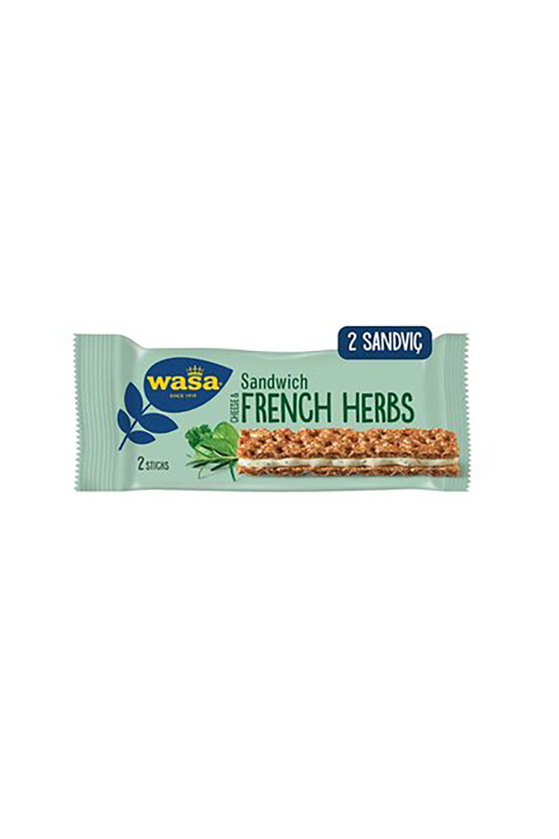 Wasa French Herbs (Baharatlı ve Krem Peynirli Sandviç) 30 g