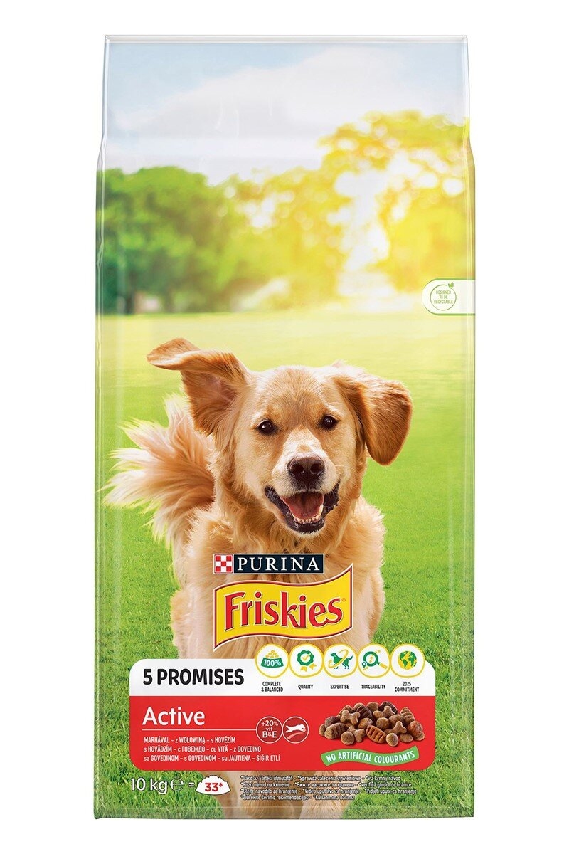 Friskies Etli Köpek Maması 10 kg