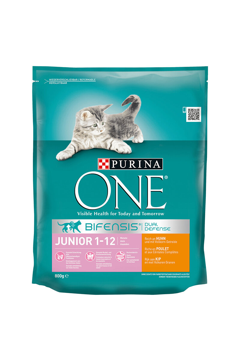 Purina One Junior Kedi Maması Tavuklu 800 G