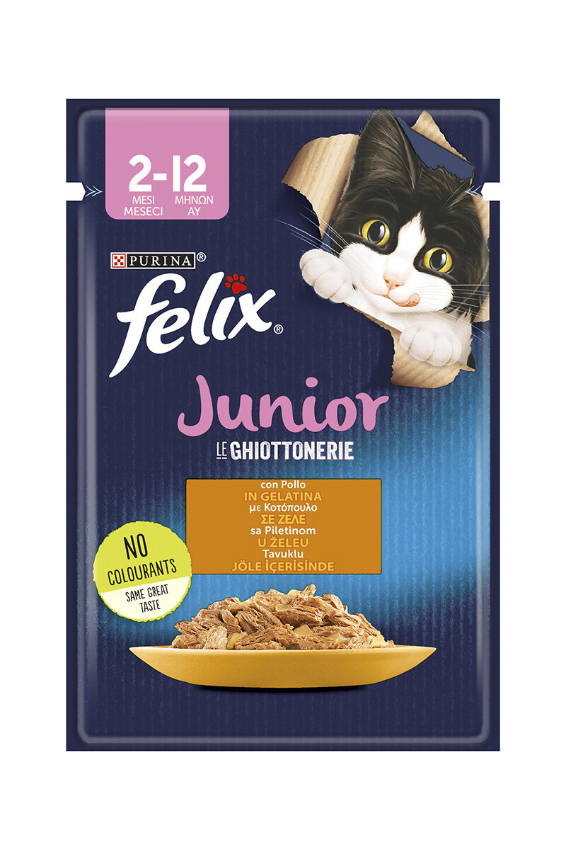 Felix Pouch Yavru Tavuk Etli 85g