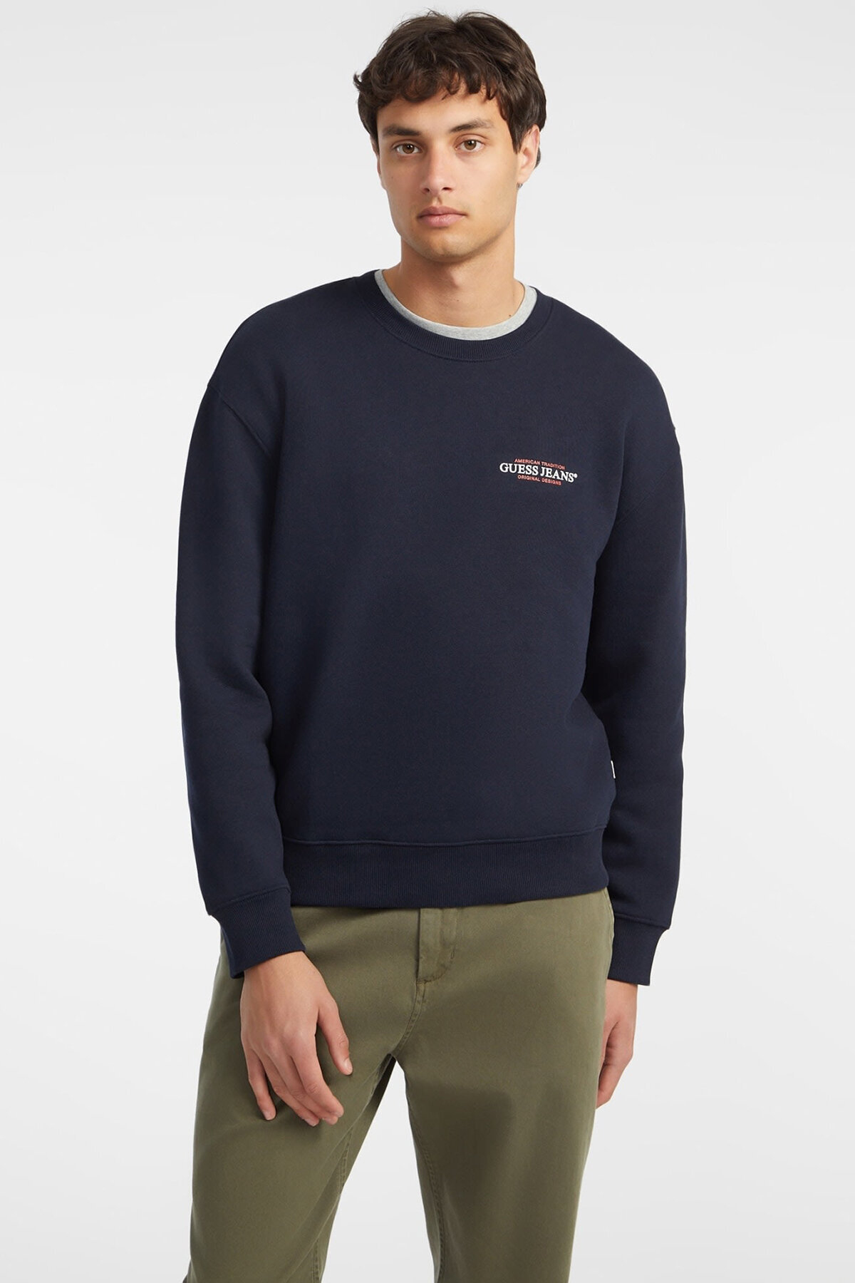 Guess Jeans Erkek Sweatshirt M4YQ17K9V31