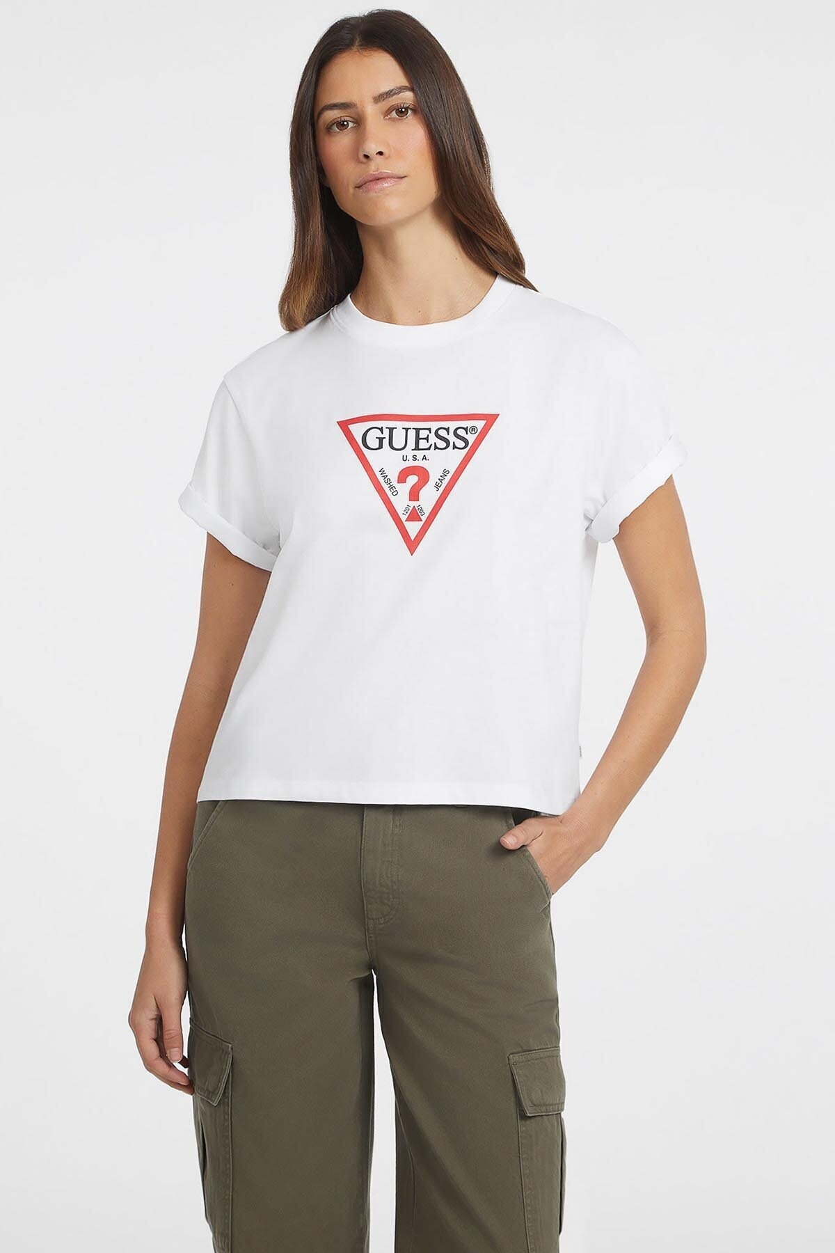 Guess Kadın Tişört W4YI73K8HM0