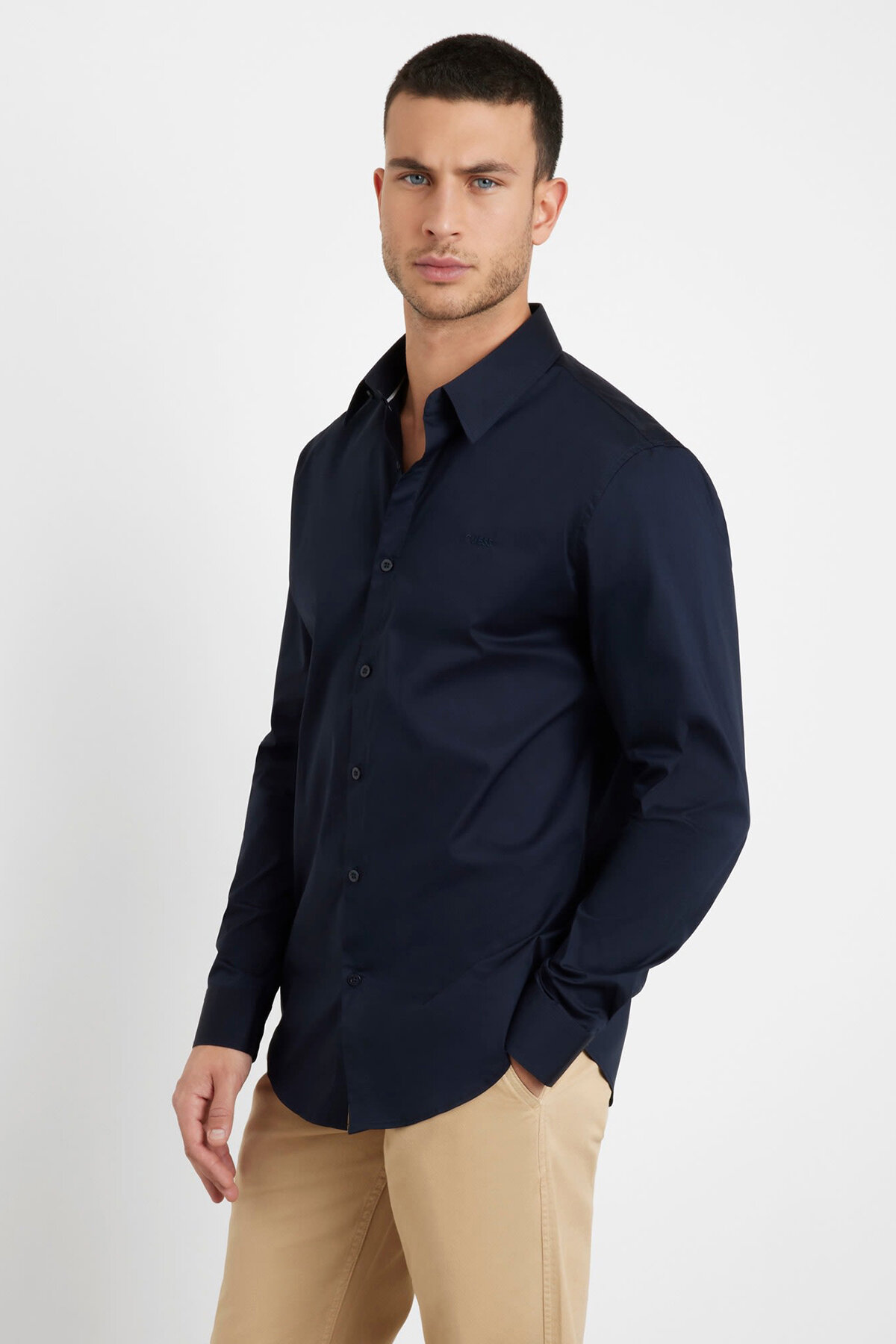 Guess Erkek Gömlek M1YH20W7ZK1