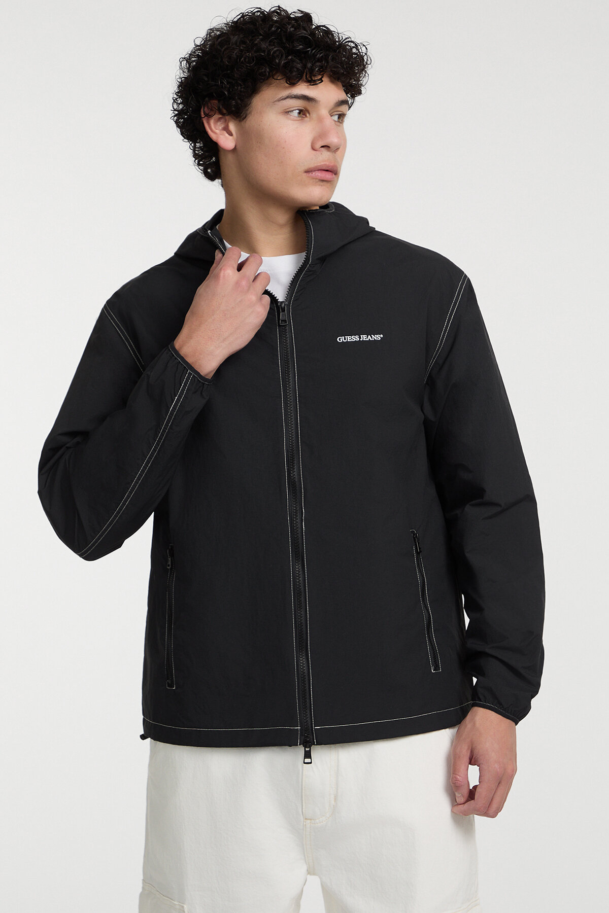 Guess Jeans Erkek Rüzgarlık M5GL29WH8N2