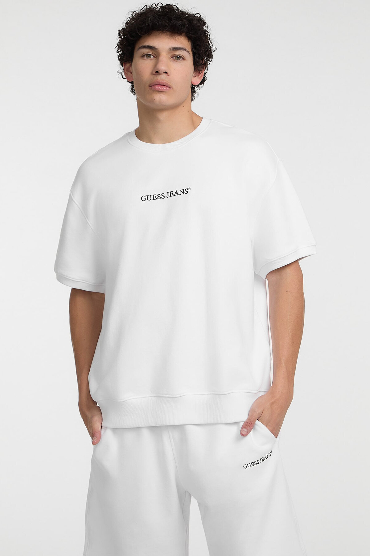 Guess Jeans Erkek Sweatshirt M5GQ18KCPR1