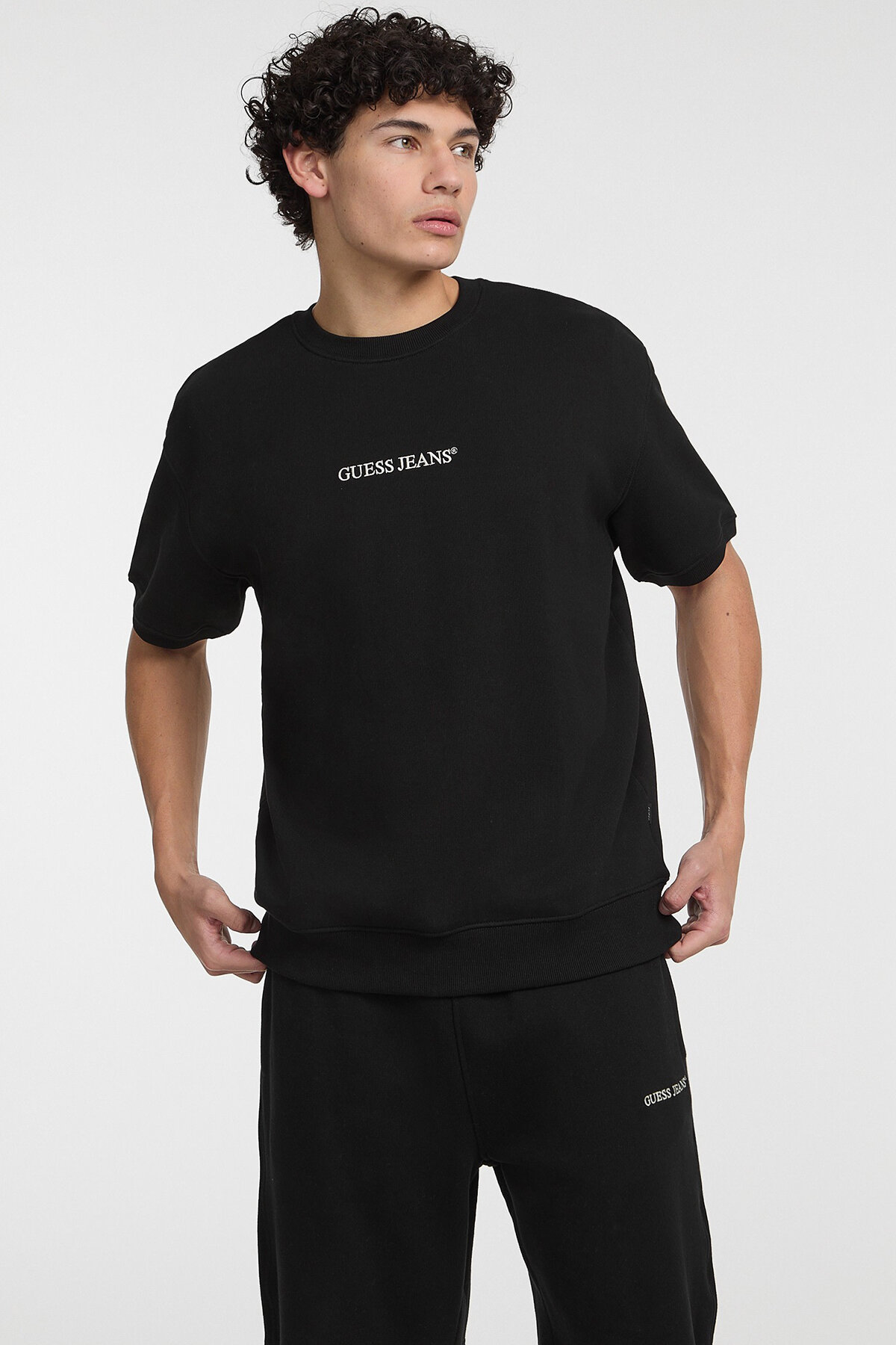 Guess Jeans Erkek Sweatshirt M5GQ18KCPR1