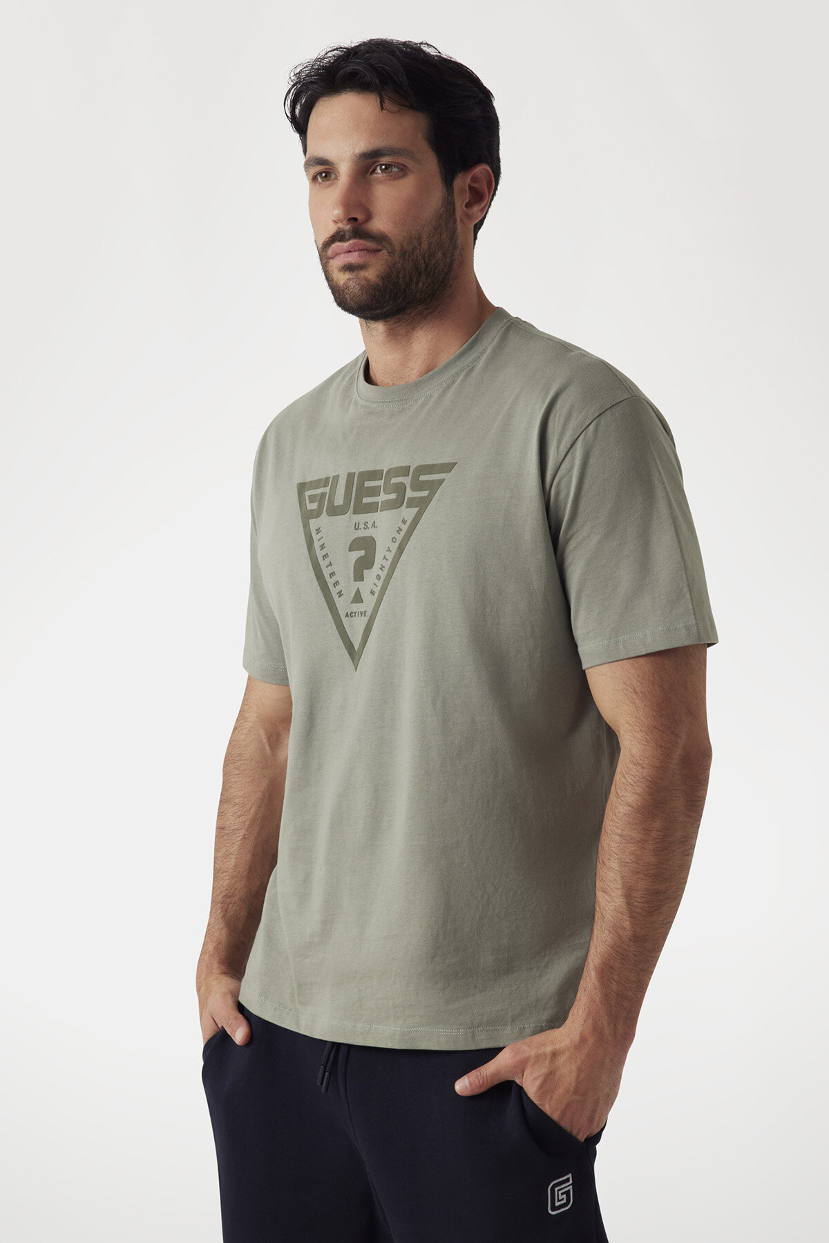 Guess Erkek Oversize Fit Tişört Z4BI02I3Z14