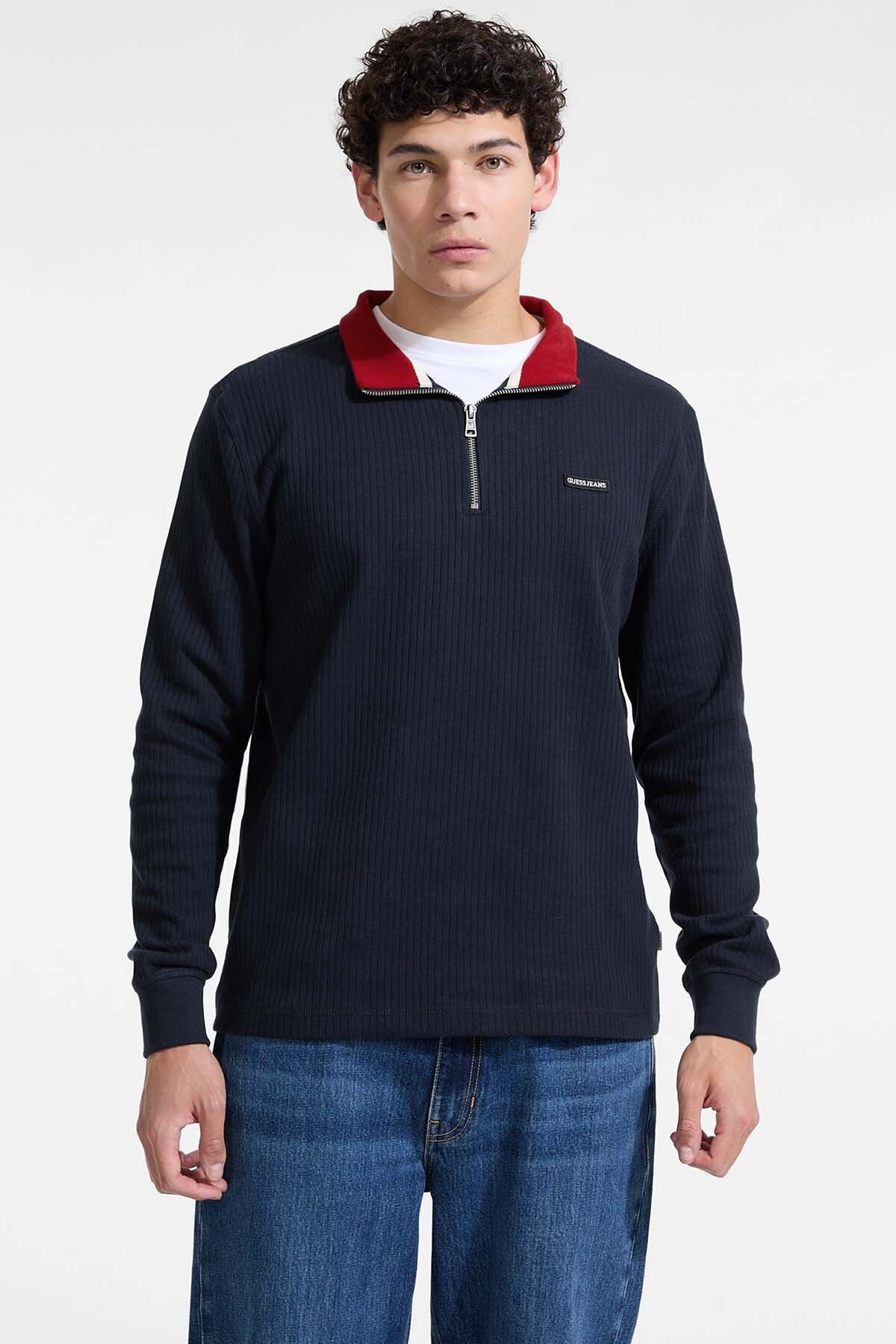 Guess Jeans Erkek Sweatshirt M5YQ23KCTR1