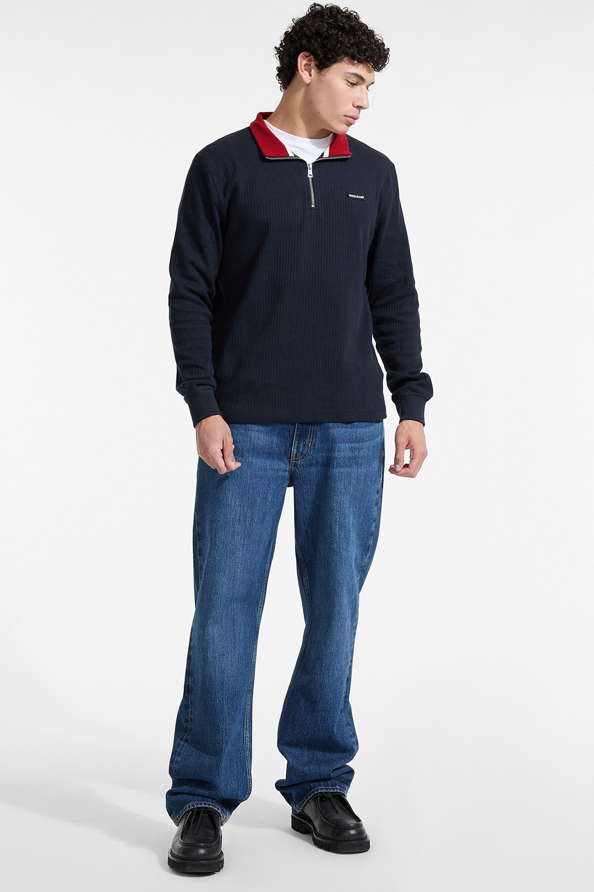 Guess Jeans Erkek Sweatshirt M5YQ23KCTR1