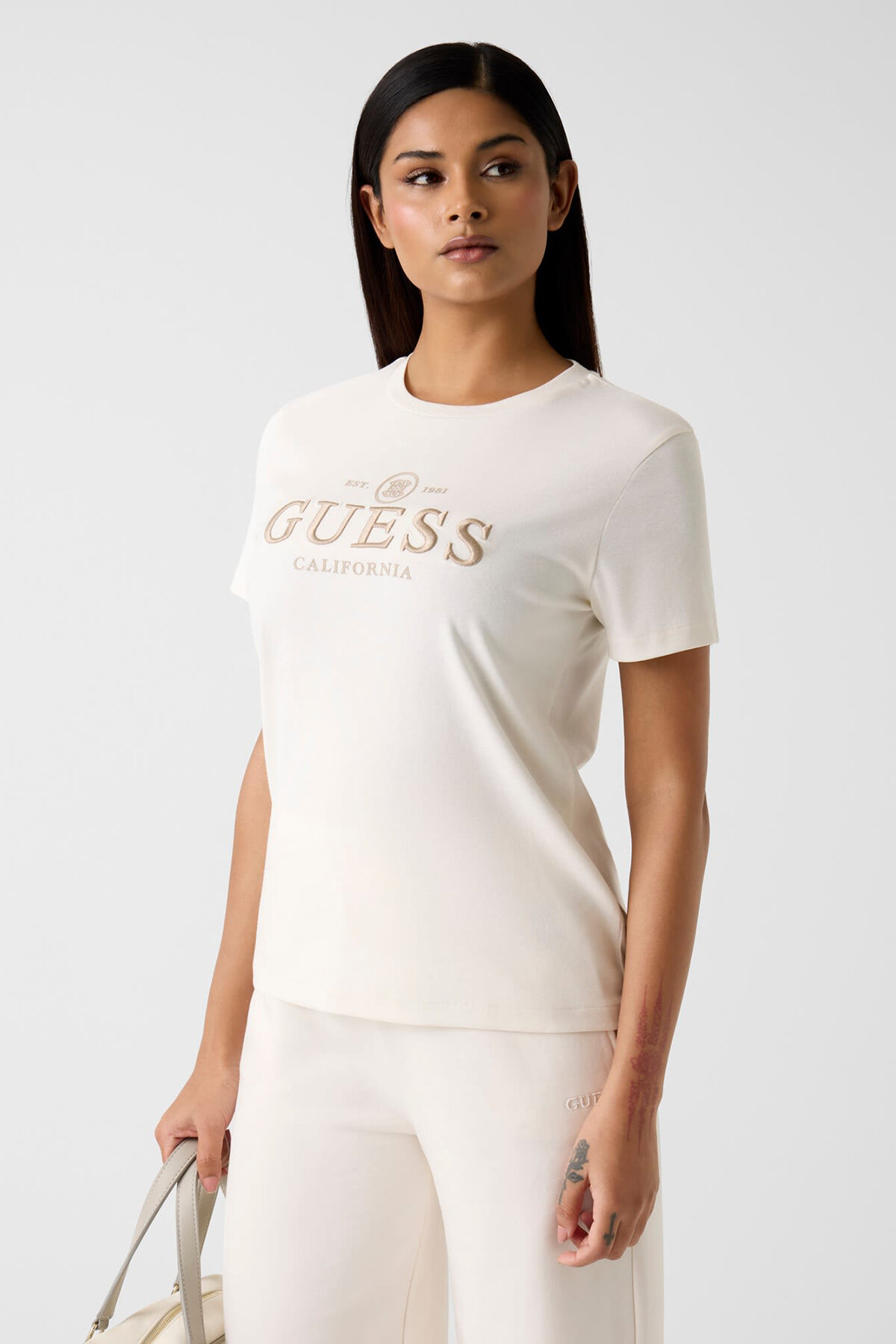 Guess Kadın Tişört V6RI06KD741