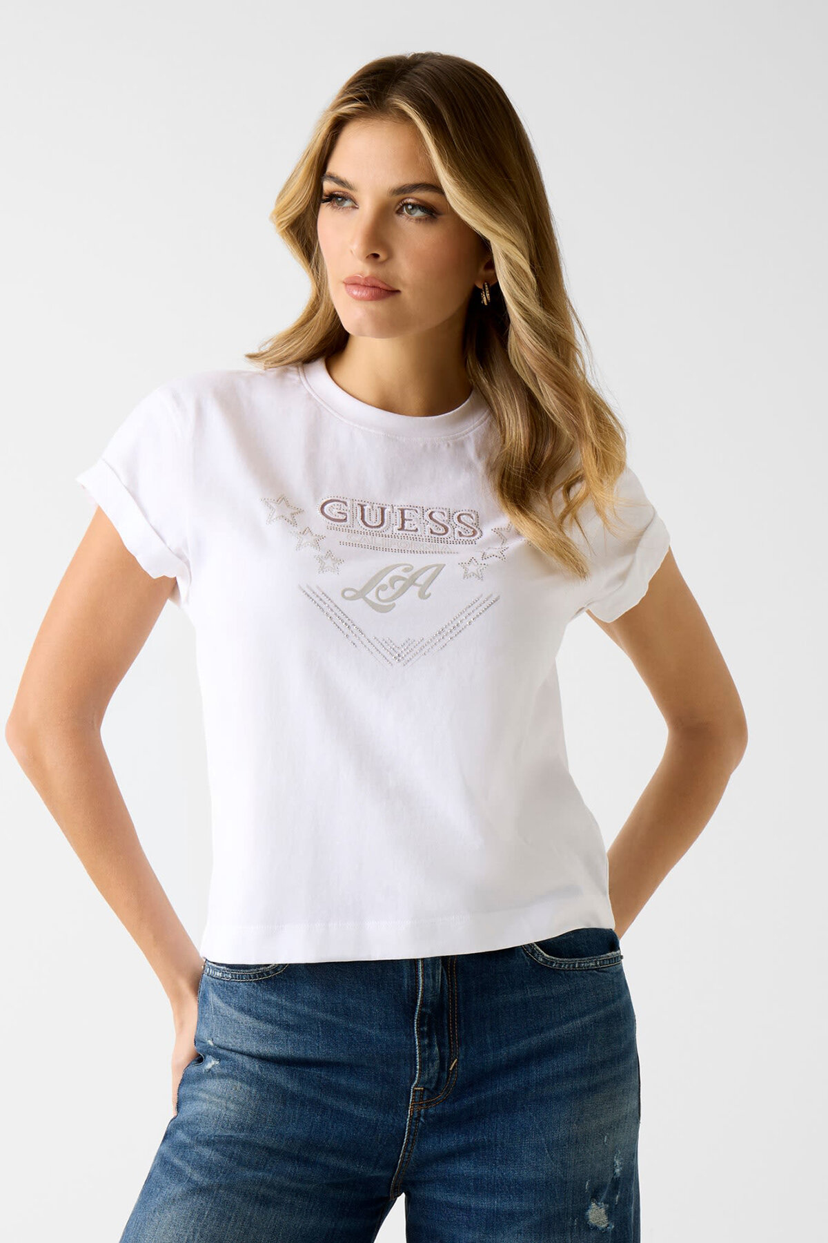 Guess Kadın Tişört W6RI30I3Z14