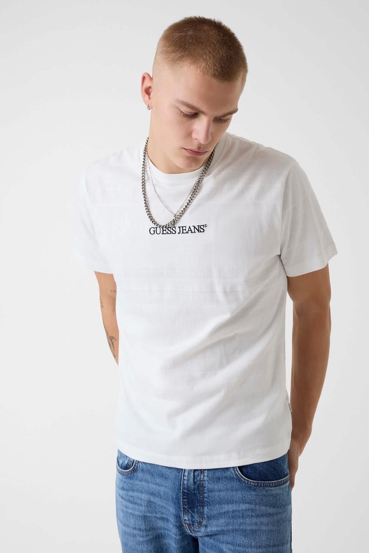Guess Jeans Erkek Tişört M6GIZ3KE942