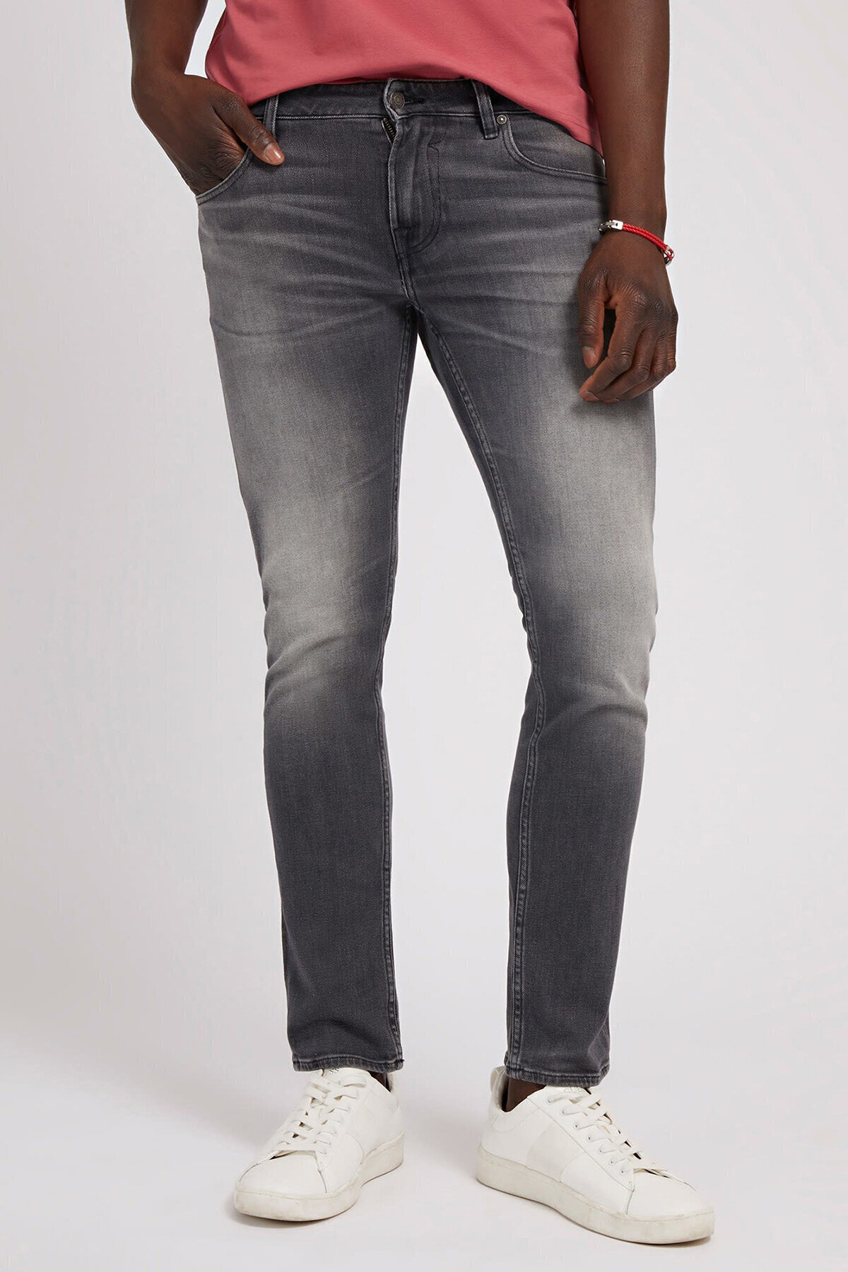 Guess Erkek Skinny Fit Kot Pantolon M2YAN1D4Q52