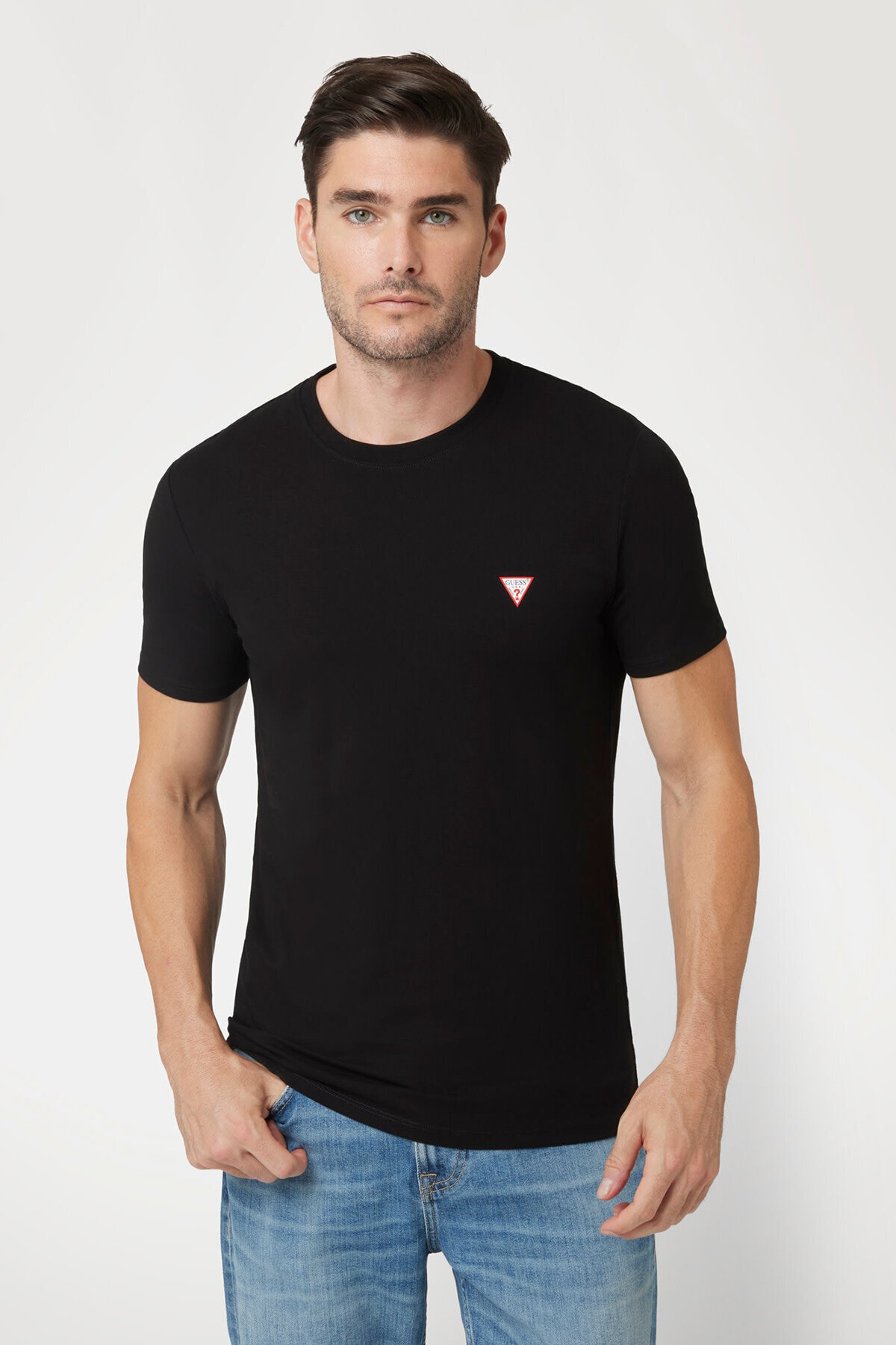 Guess Erkek Slim Fit Tişört M2YI24J1314