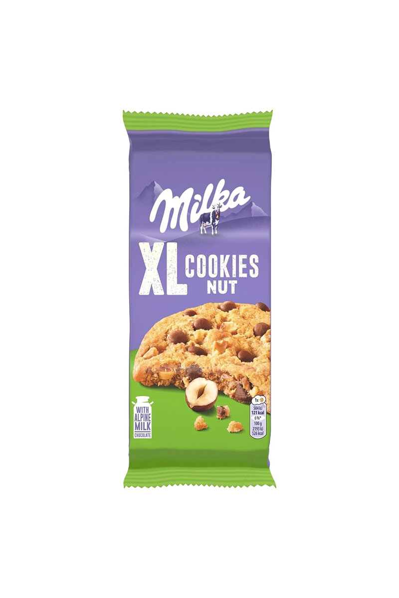 Milka XL Nut Cookies 184 g