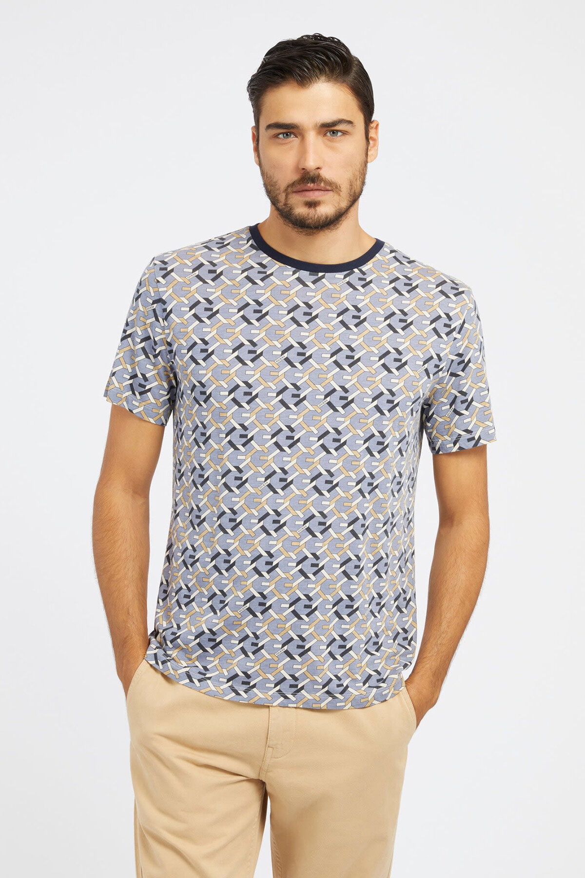 Guess Erkek Slim Fit Tişört M4RI13K46D1